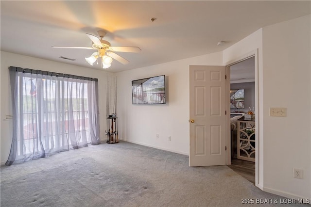 768 Clearwater Dr Unit 2-A, Camdenton, MO 65020 - carpeted spare room with ceiling fan and fire sprinkler in ceiling