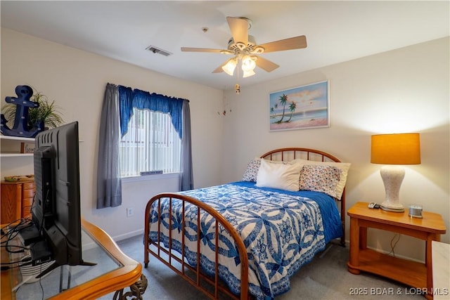 768 Clearwater Dr Unit 2-A, Camdenton, MO 65020 - bedroom featuring carpet floors and ceiling fan