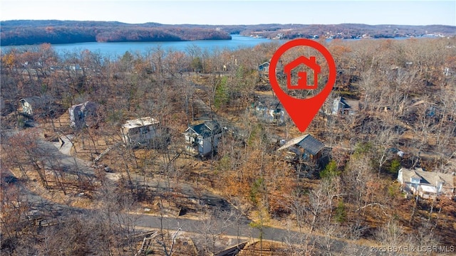 56 Treasure Cay, Osage Beach, MO 65065 - bird's eye view of a nearby body of water