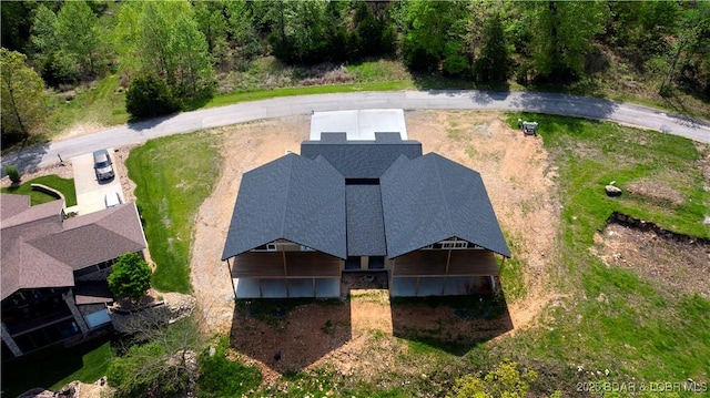 aerial view