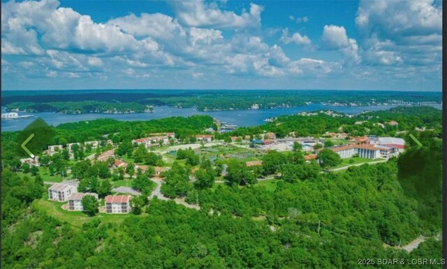 145 Costa Del Sol Dr Unit 2A, Lake Ozark, MO 65049 - drone / aerial view of a heavily wooded area and a nearby body of water