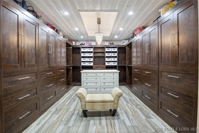 649 Nichol Rd, Edwards, MO 65326 - walk in closet featuring light wood-style floors