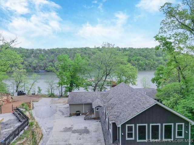 649 Nichol Rd, Edwards, MO 65326 - property view of water featuring a wooded view