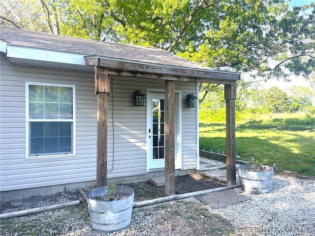view of outbuilding with an outbuilding