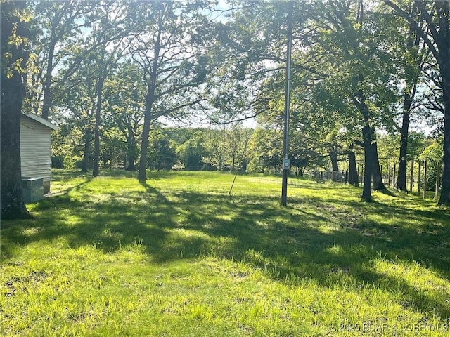 view of yard