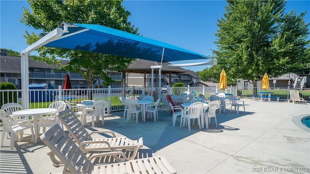 611 Lazy Days Rd Unit L5, Osage Beach, MO 65065 - view of patio / terrace with fence and outdoor dining space