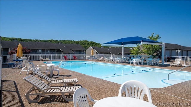 611 Lazy Days Rd Unit L5, Osage Beach, MO 65065 - pool with fence and a patio