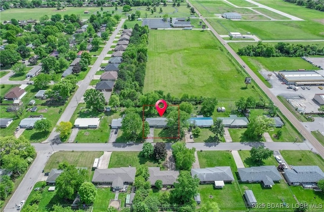 drone / aerial view featuring a residential view
