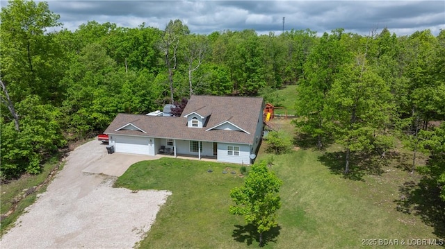 93 Misty Meadows Ln, Camdenton, MO 65020 - view of subject property featuring a forest