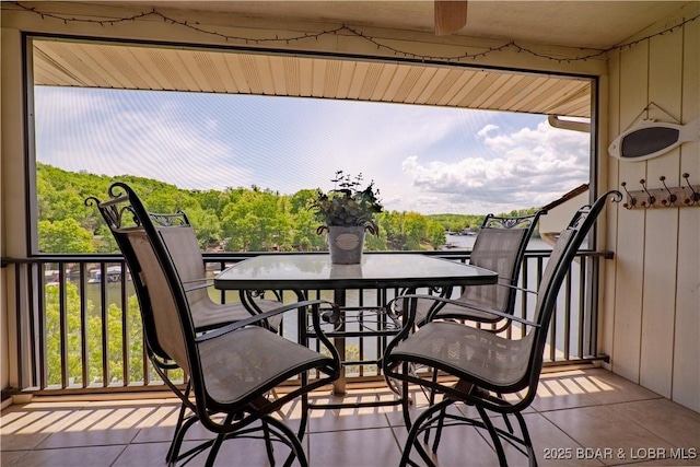 58 Jonathan Dr Unit 4B, Lake Ozark, MO 65049 - balcony with outdoor dining area