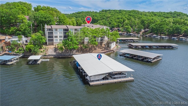 58 Jonathan Dr Unit 4B, Lake Ozark, MO 65049 - dock featuring a water view