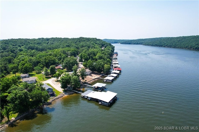 34 Glenmeadows Ct, Linn Creek, MO 65052 - drone / aerial view of a nearby body of water