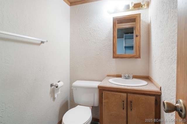 217 Westview Rd, Climax Springs, MO 65324 - half bathroom with vanity and toilet