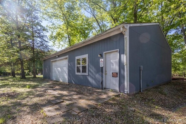 217 Westview Rd, Climax Springs, MO 65324 - view of garage