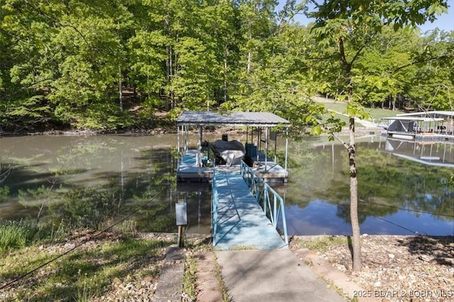 217 Westview Rd, Climax Springs, MO 65324 - dock area featuring a water view
