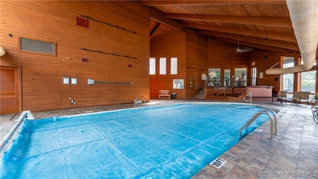 view of indoor pool