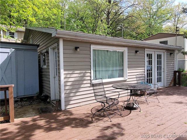 view of outbuilding with an outdoor structure