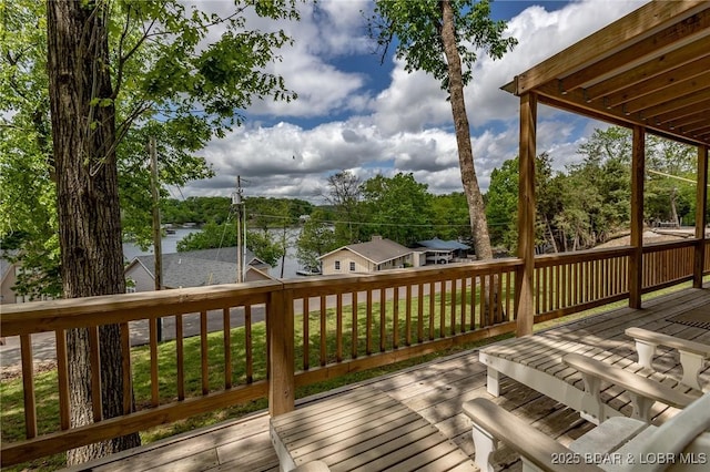 6076 Sioux Trl, Osage Beach, MO 65065 - view of deck