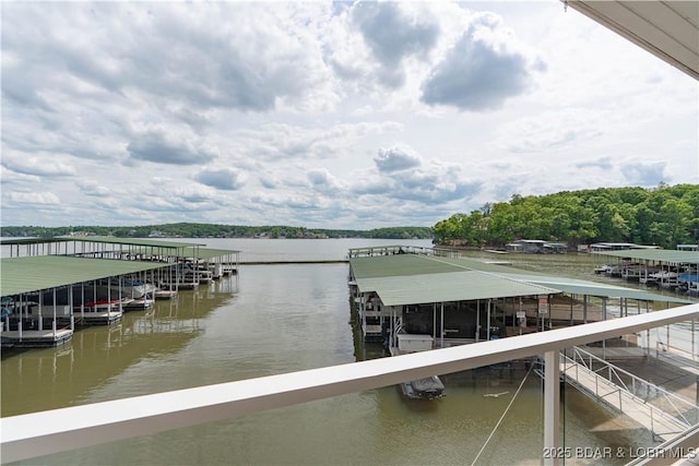 214 Emerald Bay Dr Unit 1D, Lake Ozark, MO 65049 - dock with a water view
