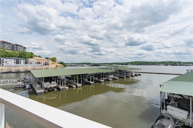 214 Emerald Bay Dr Unit 1D, Lake Ozark, MO 65049 - dock with a water view