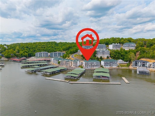 214 Emerald Bay Dr Unit 1D, Lake Ozark, MO 65049 - water view