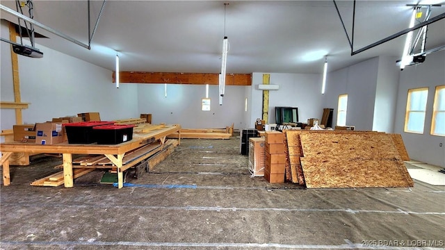 25455 Rail Rd, Richland, MO 65556 - misc room featuring a garage