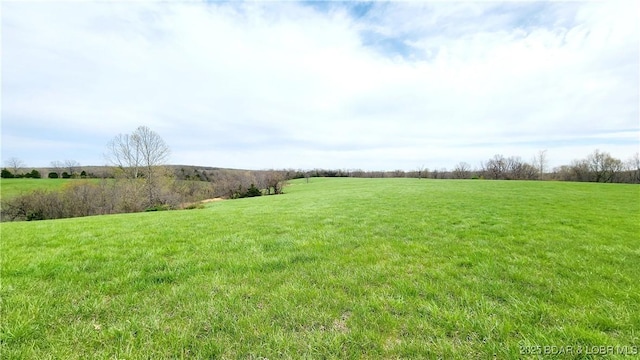 25455 Rail Rd, Richland, MO 65556 - view of grassy yard featuring a view of countryside