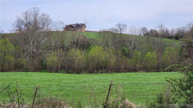 25455 Rail Rd, Richland, MO 65556 - view of yard with a view of countryside