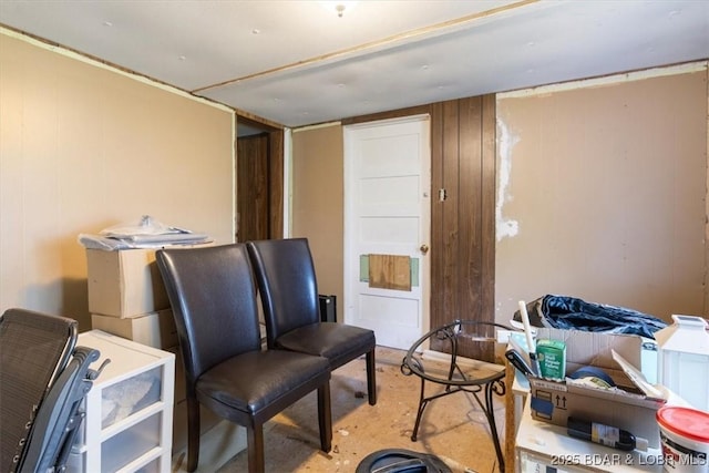 view of living area