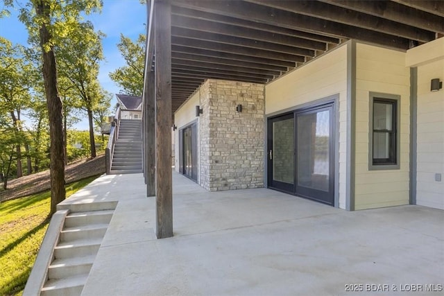 289 Adrian Ln, Climax Springs, MO 65324 - view of patio with stairs