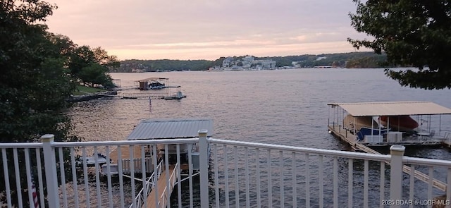 50 Shannon Cir, Sunrise Beach, MO 65079 - dock featuring a water view