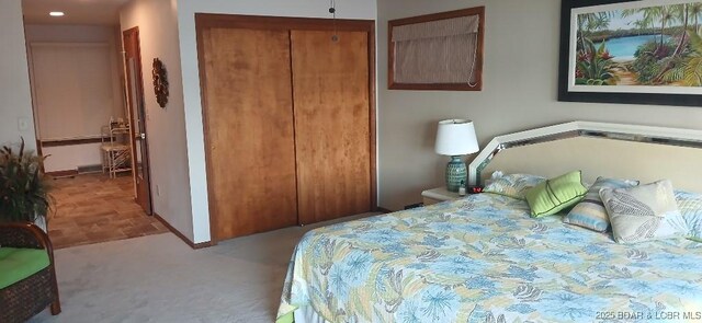 50 Shannon Cir, Sunrise Beach, MO 65079 - bedroom featuring a closet and baseboards