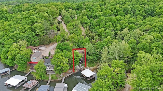 26553 Mesa Dr, Rocky Mount, MO 65072 - view of property location with a large body of water and property parcel outlined