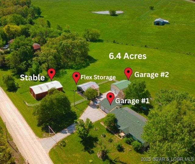 drone / aerial view