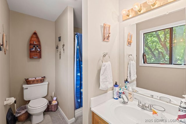 33367 Emerald Rd, Sunrise Beach, MO 65079 - full bath with vanity and tile patterned flooring