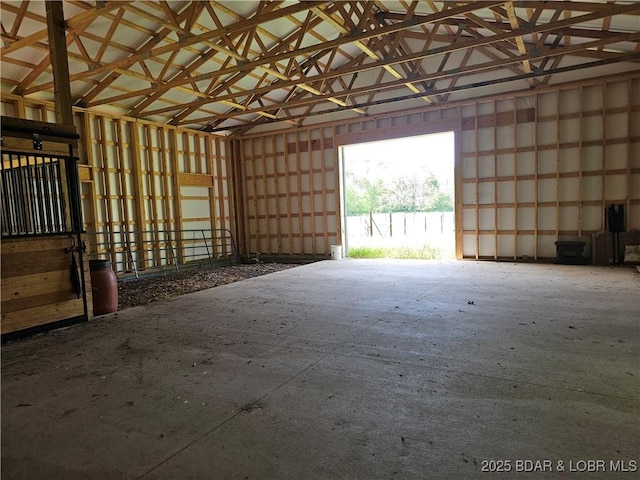view of stable