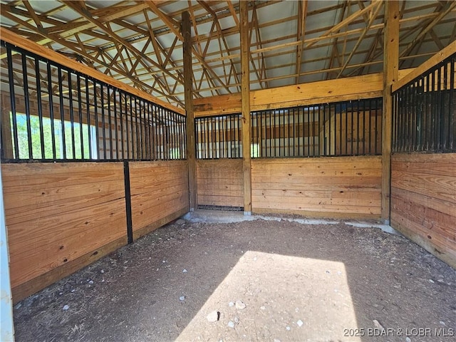 view of stable