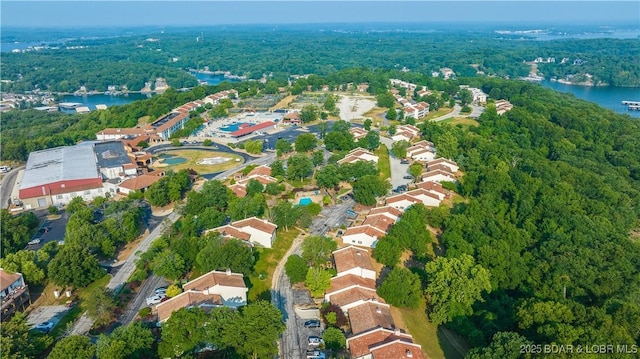 19 Casa Blanca Ct Unit 219, Lake Ozark, MO 65049 - aerial view of property's location with a forest and a large body of water
