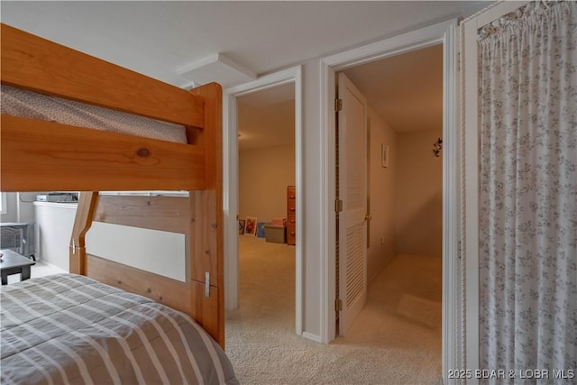 bedroom featuring carpet floors