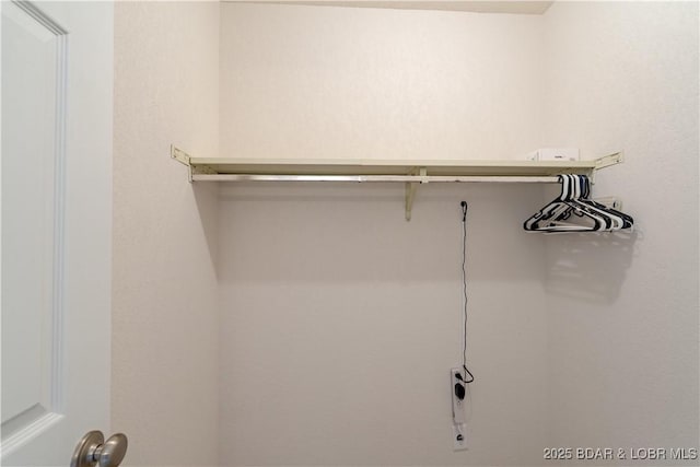 view of closet
