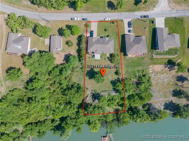 22714 Lake Ridge Dr, Warsaw, MO 65355 - bird's eye view