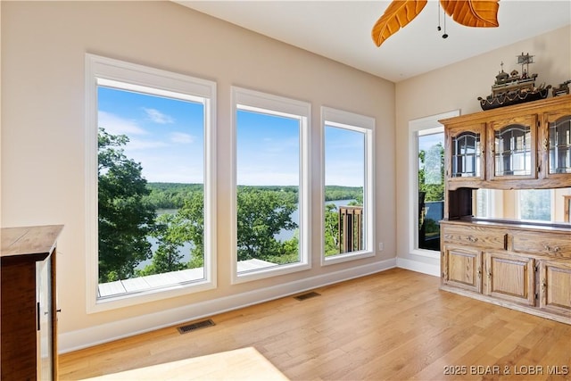 22714 Lake Ridge Dr, Warsaw, MO 65355 - view of unfurnished sunroom