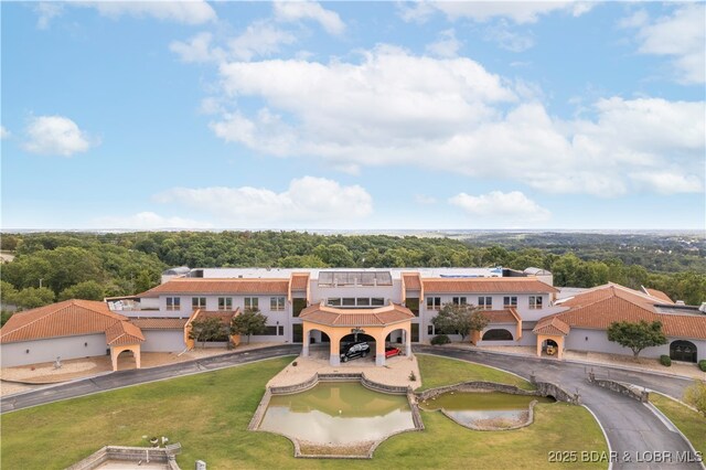 drone / aerial view