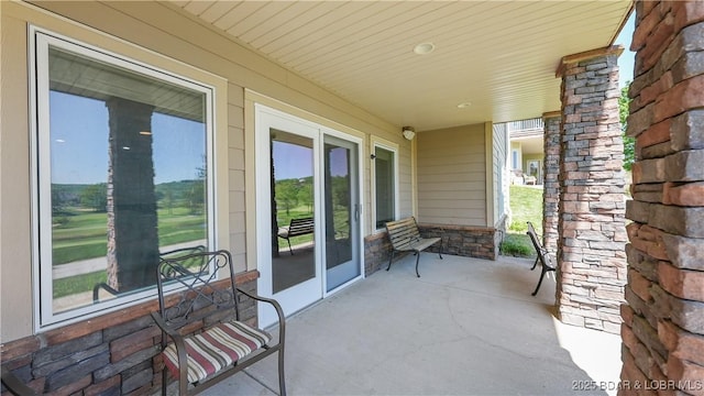 view of patio