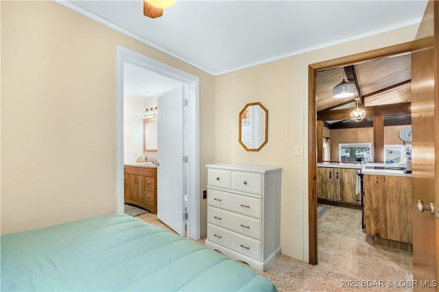 424 Bowers Dr, Camdenton, MO 65020 - bedroom with ornamental molding