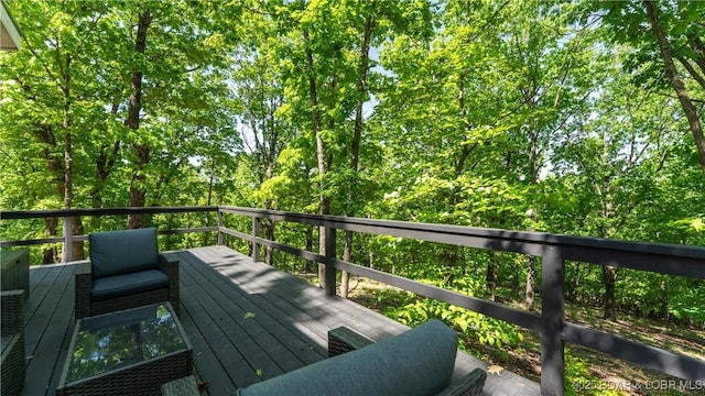 115 Hacksaw Ln, Camdenton, MO 65020 - view of deck