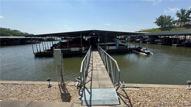18130 Millstone Cove Rd Unit 447, Gravois Mills, MO 65037 - dock area with a water view