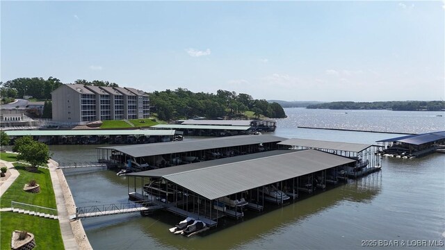 18130 Millstone Cove Rd Unit 447, Gravois Mills, MO 65037 - dock area featuring a water view