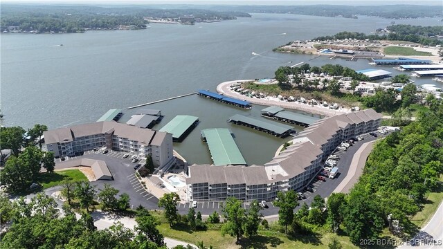 18130 Millstone Cove Rd Unit 447, Gravois Mills, MO 65037 - drone / aerial view of a large body of water