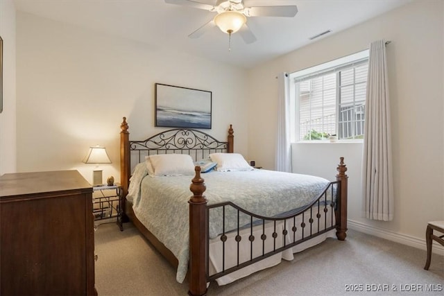 5183 Vicus Castri, Osage Beach, MO 65065 - carpeted bedroom with baseboards and a ceiling fan